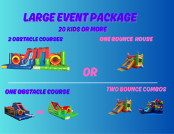 LARGE EVENT (20 OR MORE KIDS)